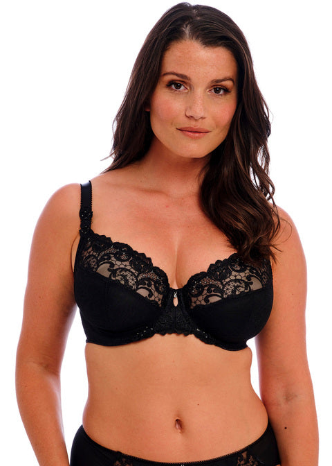 Portia Black Uw Side Support Bra