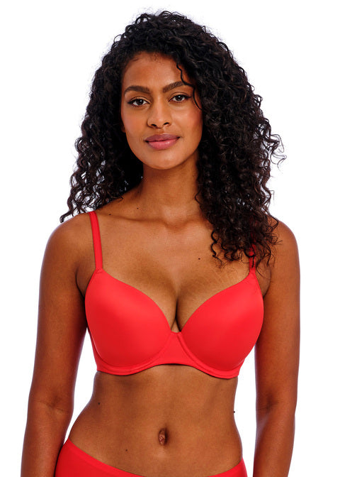 Undetected Chilli Red Uw Moulded T-shirt Bra