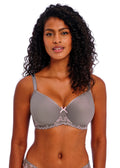 Offbeat Decadence Grey / Pink Uw Moulded Spacer Bra