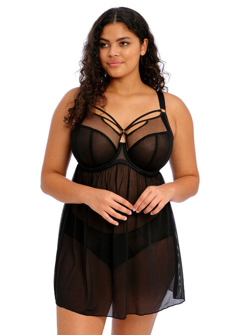 Sachi Black Uw Babydoll