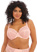 Charley Ballet Pink Uw Plunge Bra - Stretch