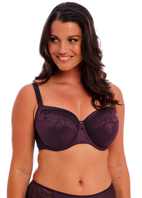 Illusion Plum Uw Side Support Bra