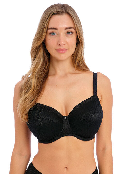 Envisage Black Uw Full Cup Side Support Bra