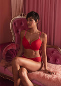 Undetected Chilli Red Brazilian Brief