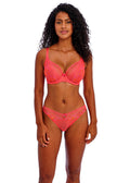 Sydnie Strawberry Ice Uw High Apex Plunge Bra