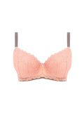 Offbeat Rosehip Uw Padded Half Cup Bra