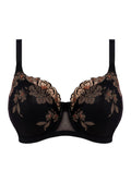 Teagan Black / Almond Uw Padded Half Cup Bra