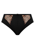 Teagan Black / Almond High Leg Brief