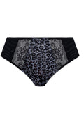 Morgan Snow Leopard High Leg Brief