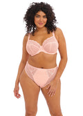 Charley Ballet Pink Uw Plunge Bra - Stretch