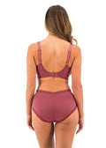 Fusion Lace Rosewood Uw Full Cup Side Support Bra