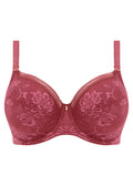 Fusion Lace Rosewood Uw Full Cup Side Support Bra