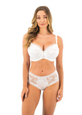 Fusion Lace White Uw Full Cup Side Support Bra