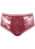 Fusion Lace Rosewood Brief