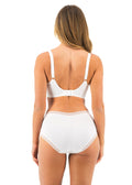 Fusion Lace White Brief