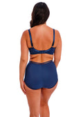 Fusion Lace French Navy High Waist Brief