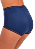 Fusion Lace French Navy High Waist Brief