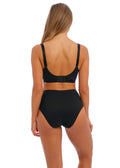 Illusion Black High Waist Brief