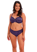 Envisage Purple Velvet Uw Full Cup Side Support Bra