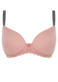 Offbeat Rosehip Uw Moulded Demi T-shirt Bra