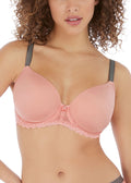 Offbeat Rosehip Uw Moulded Demi T-shirt Bra