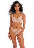 Offbeat Natural Beige Uw Plunge Bra