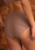 Smoothease Taupe Invisible Stretch Full Brief