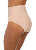 Illusion Natural Beige High Waist Brief