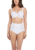 Fusion White Uw Full Cup Side Support Bra