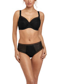 Fusion Black Uw Full Cup Side Support Bra