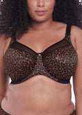 Kayla Dark Leopard Uw Banded Bra