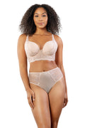 Pearl Longline plunge Bra