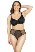 Pearl Non-Padded Seamless Minimizer Bra