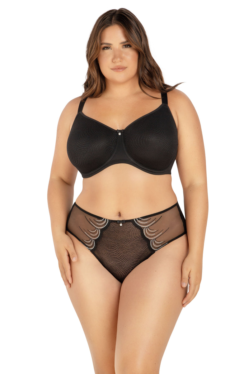 Pearl Non-Padded Seamless Minimizer Bra