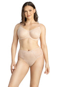 Pearl Non-Padded Seamless Minimizer Bra