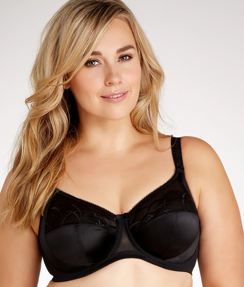 Elomi Cate Side Support Bra- Black